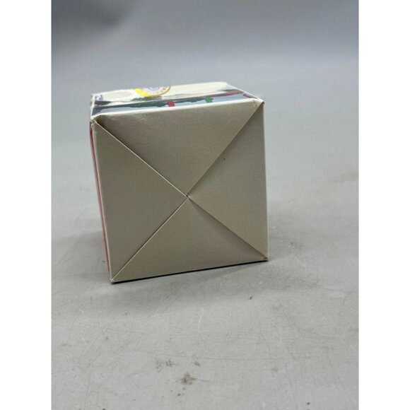 Vtg Asian Silk Ball Hanging Red Tassels Original Box Chinese Throwing Ornament - Picture 7 of 8